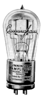 Cunningham type CX-301 tube